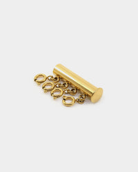 Raising Hell Women's 4 Chain Customisable Clasp Gold