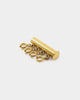 Raising Hell Women's 4 Chain Customisable Clasp Gold