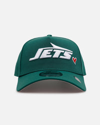 New Era New York Jets 'Team Color Hearts' 9FORTY A-Frame Snapback Official Team Color