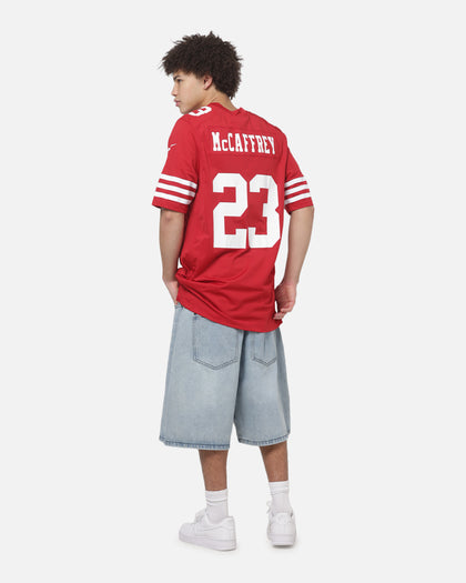 Nike San Francisco 49ers Christian McCaffrey #23 Home Game NFL Jersey Gym Red