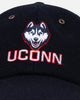 47 Brand UConn Huskies Wooly Clean Up Strapback Navy