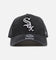 47 Brand Chicago White Sox 'Washed Black' Offside DT Snapback Washed Black