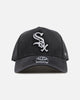 47 Brand Chicago White Sox 'Washed Black' Offside DT Snapback Washed Black