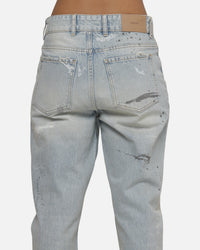 Represent Painted Denim Jeans Coastal Blue