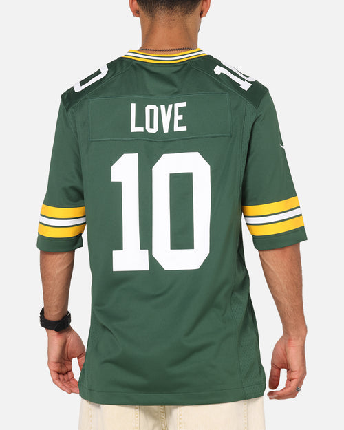 Nike Green Bay Packers Jordan Love #10 Home Game NFL Jersey Green