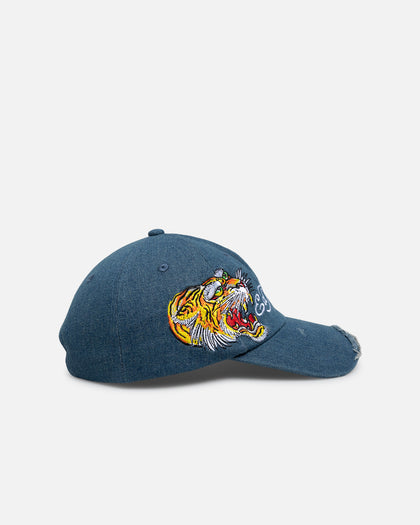 Ed Hardy Denim Tiger Strapback Denim