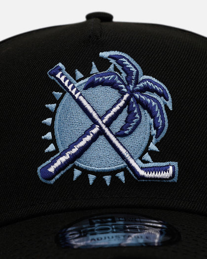 New Era Florida Panthers 'Black And Sky Blue' 9FORTY A-Frame Snapback Black/Sky Blue