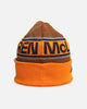 New Era X Mclaren Team Cuff Knit Beanie Medium Orange