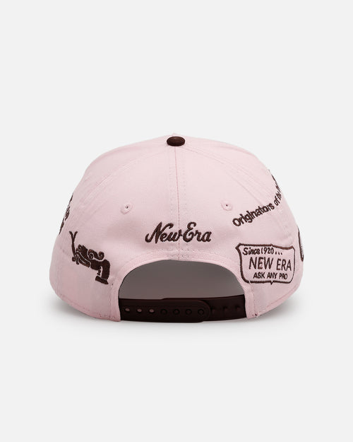 New Era Mexico National Baseball Team 'Mexico Spring Delivery' 9FORTY A-Frame Snapback Pink/Brown