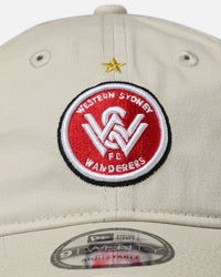 New Era Western Sydney Wanderers FC 'A-League Season Kick Off' 9TWENTY Strapback Medium Beige