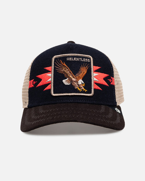 Goorin Bros Canyon Represent Trucker Snapback Navy/Brown