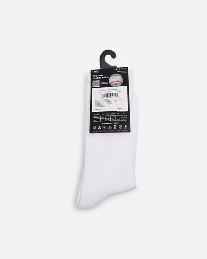 Pro Compression New York Yankees Gothic Script Crew Sock White