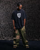73Studio X Call Of Duty Black Ops Vintage T-Shirt Black Acidwash