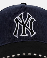 Pro Standard New York Yankees 'Polished Hardware' Pro Pinch Strapback Navy