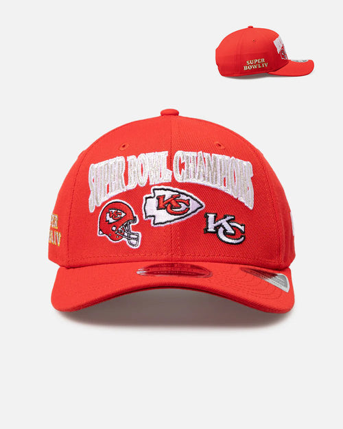 New Era Kansas City Chiefs 'Super Bowl Champs' 9SEVENTY Stretch Snapback Official Team Colour