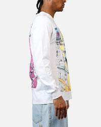 73Studio Marvel Silver Surfer Long Sleeve T-Shirt White