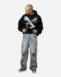 73Studio Disney Kingdom Hearts Roxas Premium Hoodie Black