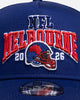 New Era Melbourne NFL Event 9Forty A-Frame Snapback Dark Blue