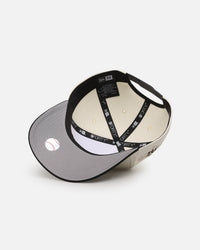New Era New York Yankees 'Gold Medal Badge' 9FORTY A-Frame Snapback White/Black/Green