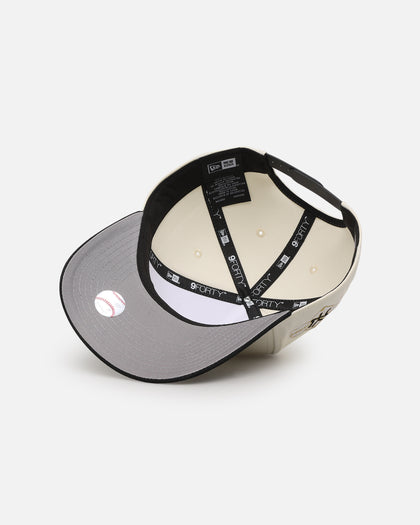 New Era New York Yankees 'Gold Medal Badge' 9FORTY A-Frame Snapback White/Black/Green