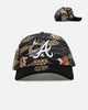 New Era Atlanta Braves 'Koi' 9FORTY A-Frame Snapback Black/Multi-Colored