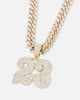 Saint Morta Iced 23 Pendant Iced Gold