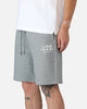 Off White Diag Sweat Shorts Grey Heather
