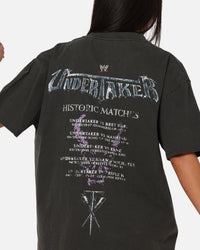 Culture Kings X WWE The Undertaker Summer Slam Heavy T-Shirt Black Wash