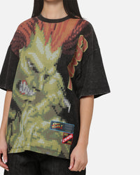 Criminal Damage Blanka T-Shirt Washed Black