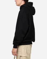 Carre Race Script Hoodie Black