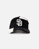 New Era San Diego Padres 'Patchwork Corduroy' 9FORTY A-Frame Snapback Black/Cream