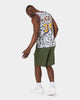 Mitchell & Ness 1996 Los Angeles Lakers Shaquille O'Neal #34 Doodle Swingman Jersey White