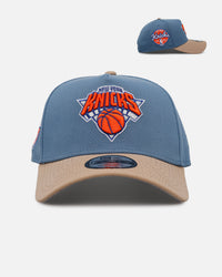 New Era New York Knicks 'Easy Breezy' 9FORTY A-Frame Snapback Blue/Tan