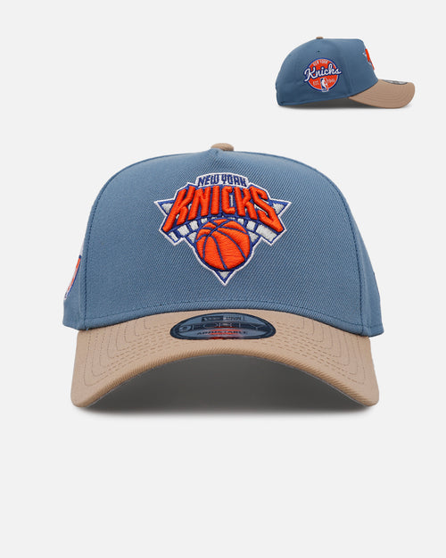 New Era New York Knicks 'Easy Breezy' 9FORTY A-Frame Snapback Blue/Tan