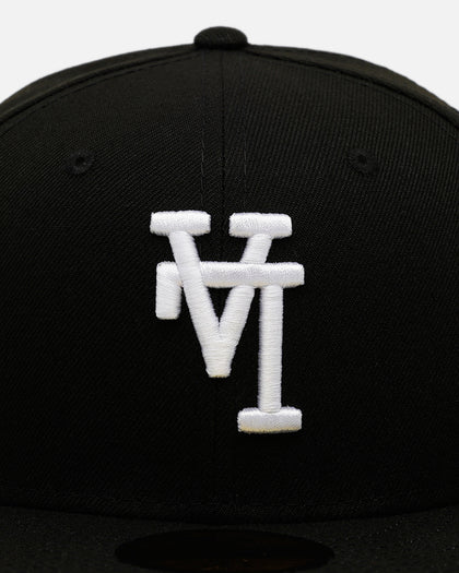 New Era Los Angeles Dodgers 'Upside Down LA Logo' 59FIFTY Fitted Black