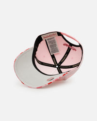 Mitchell & Ness Cincinnati Reds 'Pink Camo' Pro Pinch Snapback Pink