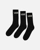 Vans Classic Crewcut Socks 9.5-13 3 Pack Black