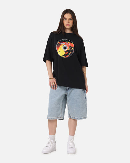 73Studio X Halo Halo 2 Disc Vintage T-Shirt Black Acidwash