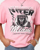 Mitchell & Ness Inter Miami CF Flaming Ball T-Shirt Pink