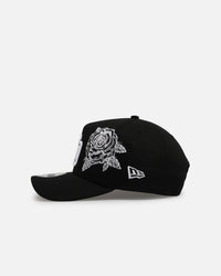 New Era San Diego Padres 'Ornate Rose' 9FORTY A-Frame Snapback Black/White