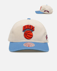 Mitchell & Ness New York Knicks 'Washed Cotton' Deadstock Snapback Off White