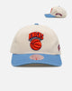 Mitchell & Ness New York Knicks 'Washed Cotton' Deadstock Snapback Off White
