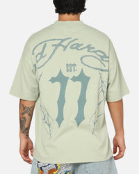 Ed Hardy Established 77 T-Shirt Sage