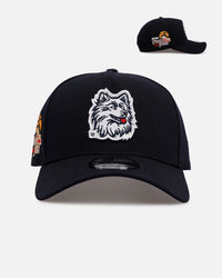 New Era UConn Huskies 'Retro Final Four' 9FORTY A-Frame Snapback Official Team Color