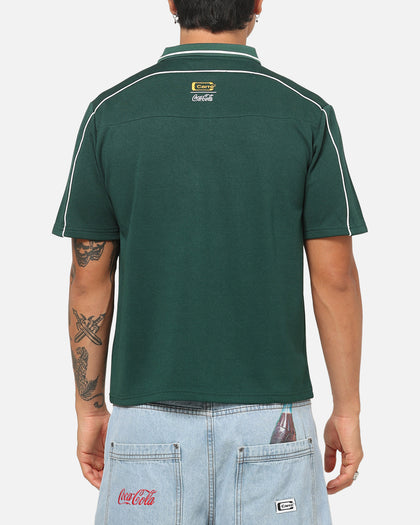 Carre Carré X Coca Cola Club Crest Polo Shirt Dark Green