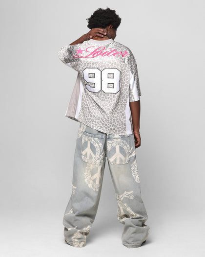 Loiter End Zone Jersey Snow Leopard