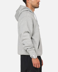 Nike Club Pullover Fleece Hoodie Dark Grey Heather