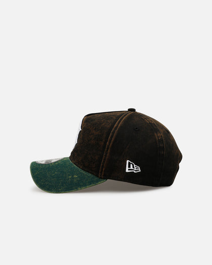 New Era Boston Red Sox 'Washed Green 2.0' 9FORTY A-Frame Snapback Black/Green