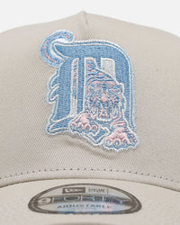 New Era Detroit Tigers 'Pastel 2.0' 9FORTY A-Frame Snapback Stone