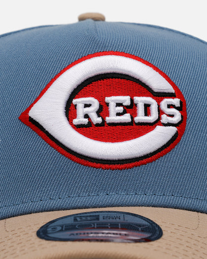 New Era Cincinnati Reds 'Easy Breezy' 9FORTY A-Frame Snapback Blue/Tan